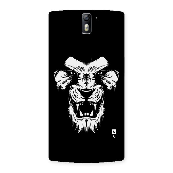 Fierce Lion Digital Art Back Case for One Plus One