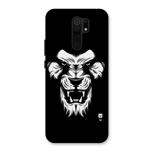 Fierce Lion Digital Art Back Case for Poco M2