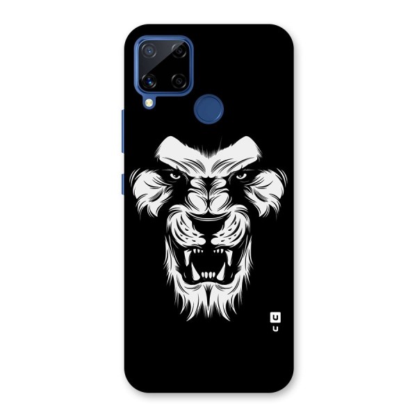 Fierce Lion Digital Art Back Case for Realme C12