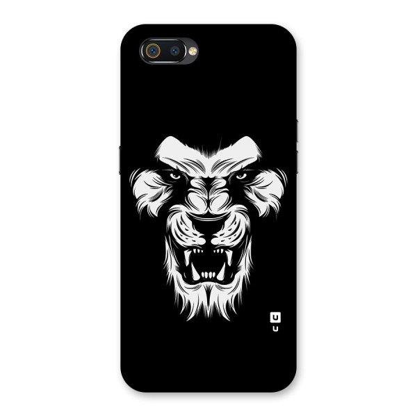 Fierce Lion Digital Art Back Case for Realme C2