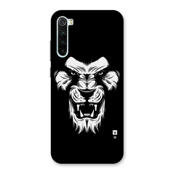 Fierce Lion Digital Art Back Case for Redmi Note 8