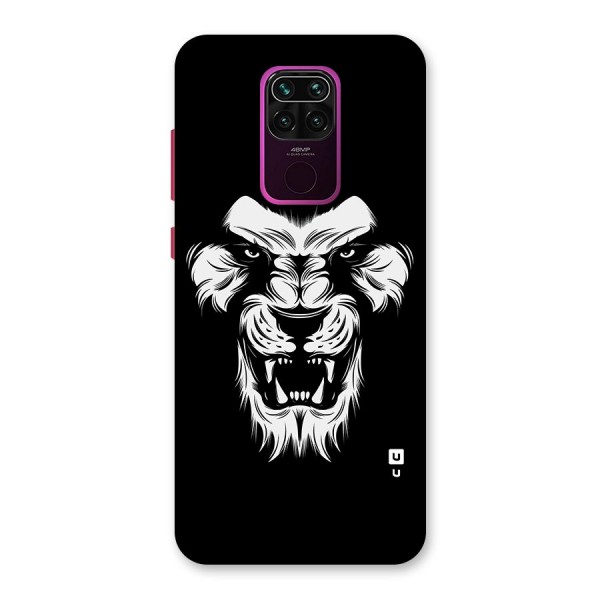 Fierce Lion Digital Art Back Case for Redmi Note 9