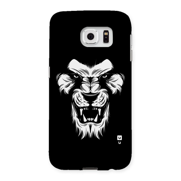 Fierce Lion Digital Art Back Case for Samsung Galaxy S6