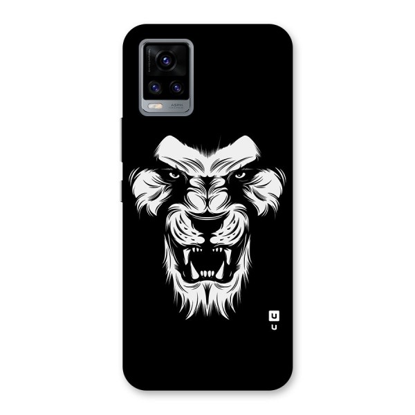 Fierce Lion Digital Art Back Case for Vivo V20