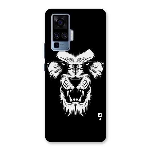 Fierce Lion Digital Art Back Case for Vivo X50 Pro