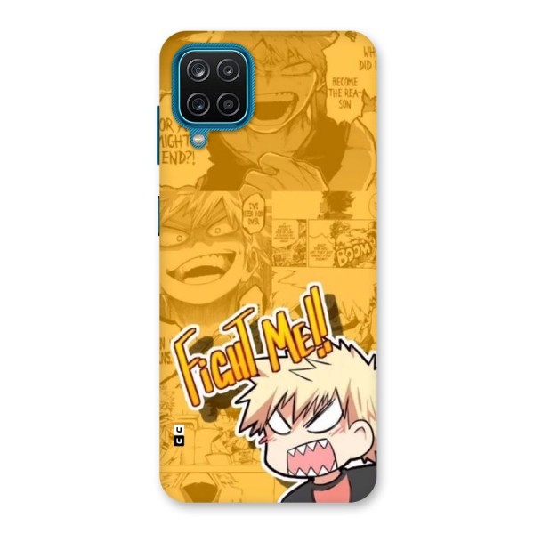 Fight Me Challenge Back Case for Galaxy F12