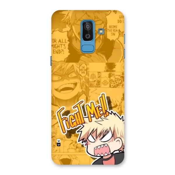 Fight Me Challenge Back Case for Galaxy J8