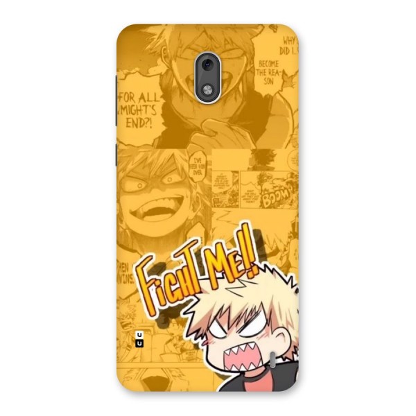 Fight Me Challenge Back Case for Nokia 2