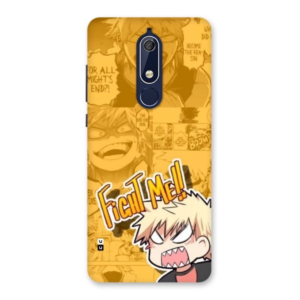 Fight Me Challenge Back Case for Nokia 5.1