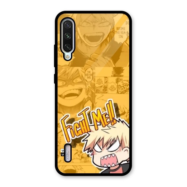 Fight Me Challenge Glass Back Case for Mi A3