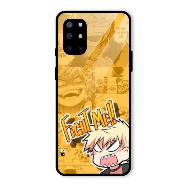 Fight Me Challenge Glass Back Case for OnePlus 8T