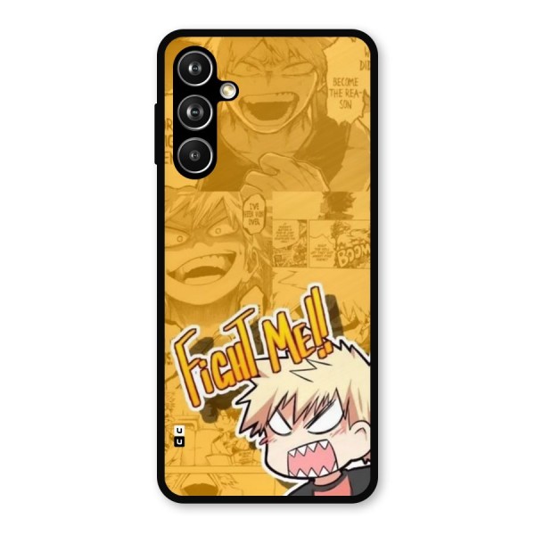 Fight Me Challenge Metal Back Case for Galaxy F54