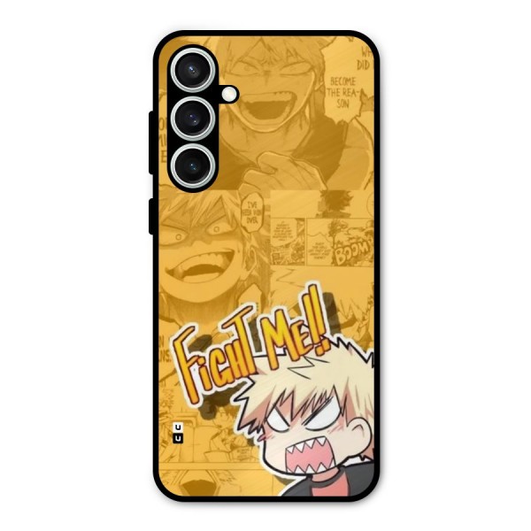 Fight Me Challenge Metal Back Case for Galaxy S23 FE