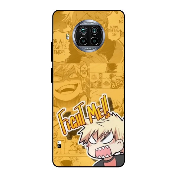 Fight Me Challenge Metal Back Case for Mi 10i