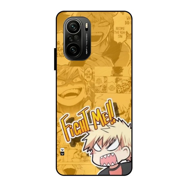 Fight Me Challenge Metal Back Case for Mi 11x