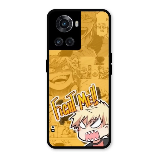 Fight Me Challenge Metal Back Case for OnePlus 10R