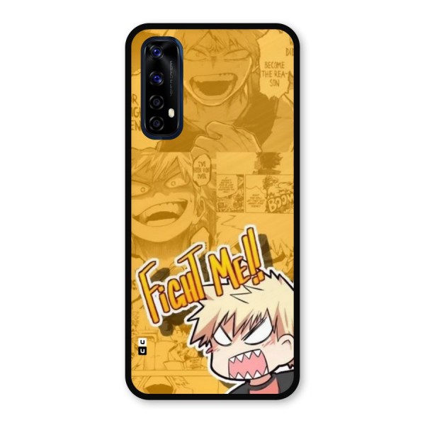 Fight Me Challenge Metal Back Case for Realme 7