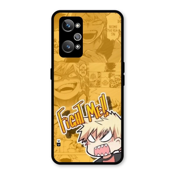 Fight Me Challenge Metal Back Case for Realme GT 2