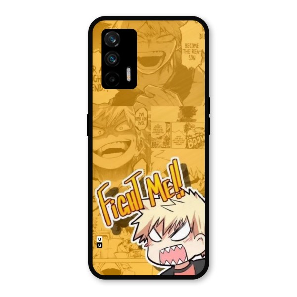 Fight Me Challenge Metal Back Case for Realme GT 5G