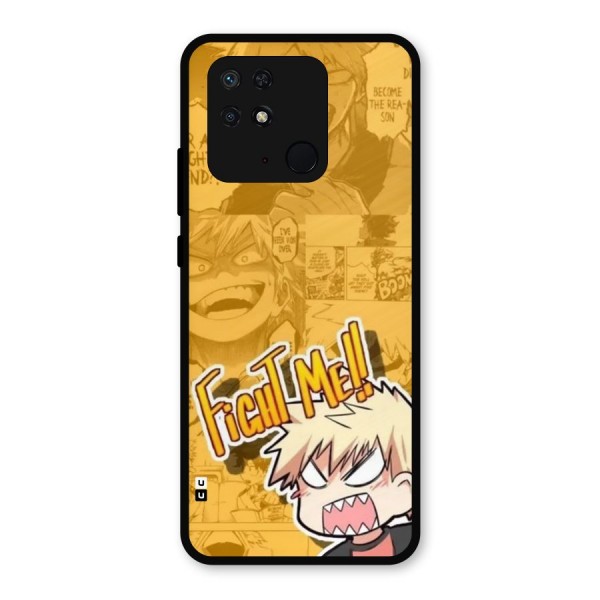 Fight Me Challenge Metal Back Case for Redmi 10