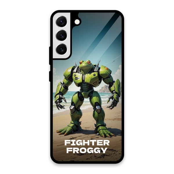 Fighter Froggy Glass Back Case for Galaxy S22 Plus 5G