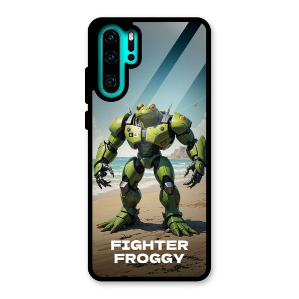 Fighter Froggy Glass Back Case for Huawei P30 Pro