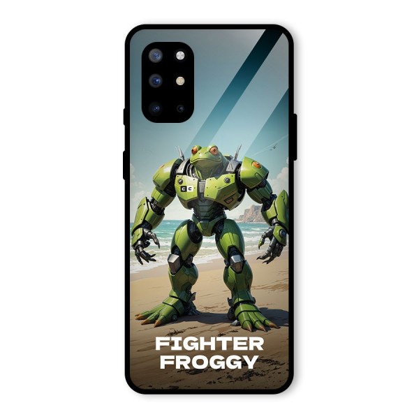 Fighter Froggy Glass Back Case for OnePlus 8T