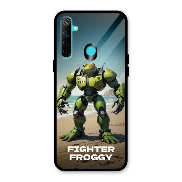 Fighter Froggy Glass Back Case for Realme 5