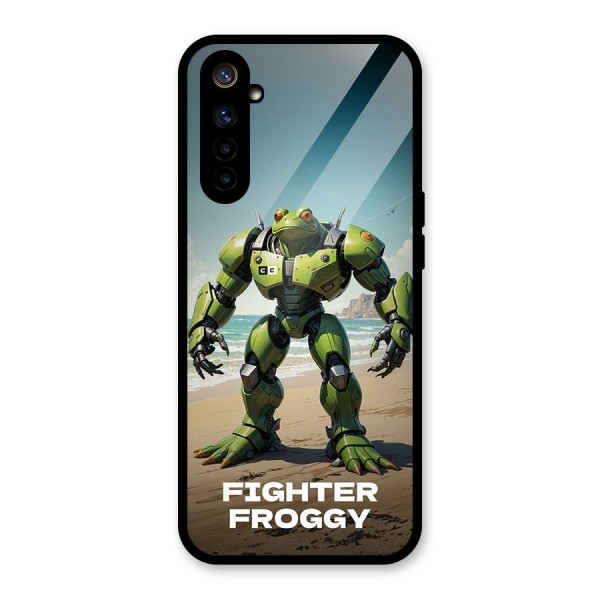 Fighter Froggy Glass Back Case for Realme 6