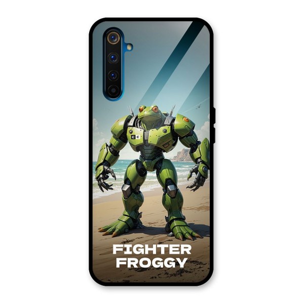 Fighter Froggy Glass Back Case for Realme 6 Pro