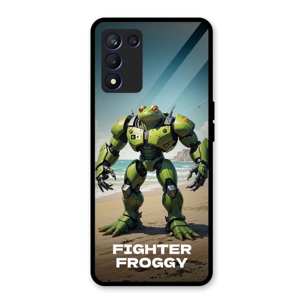 Fighter Froggy Glass Back Case for Realme 9 5G Speed