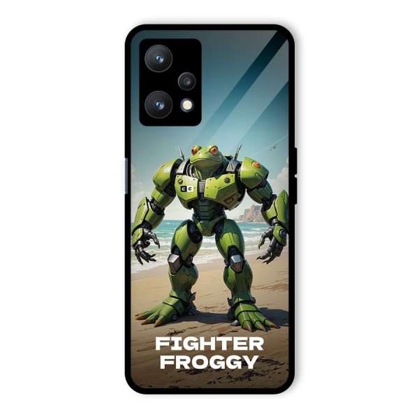 Fighter Froggy Glass Back Case for Realme 9 Pro 5G