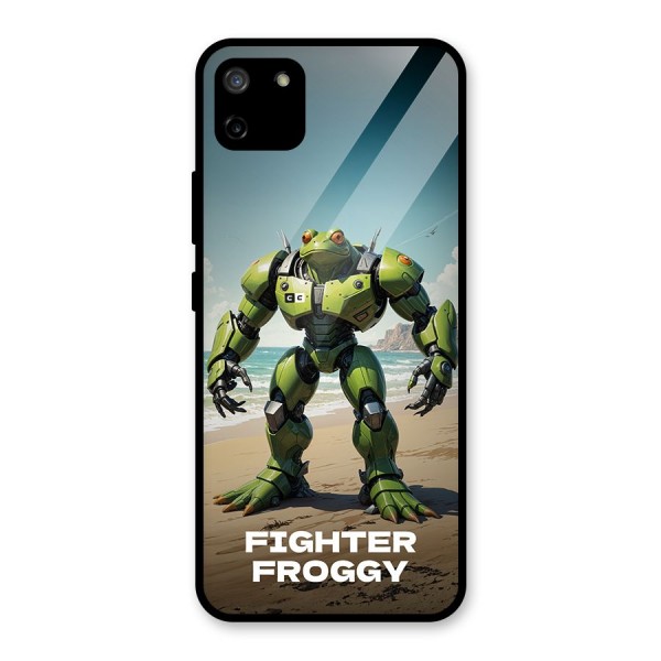 Fighter Froggy Glass Back Case for Realme C11