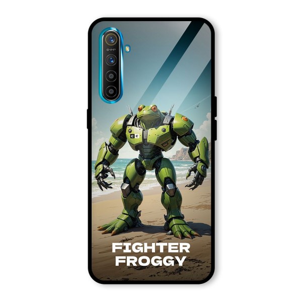 Fighter Froggy Glass Back Case for Realme X2