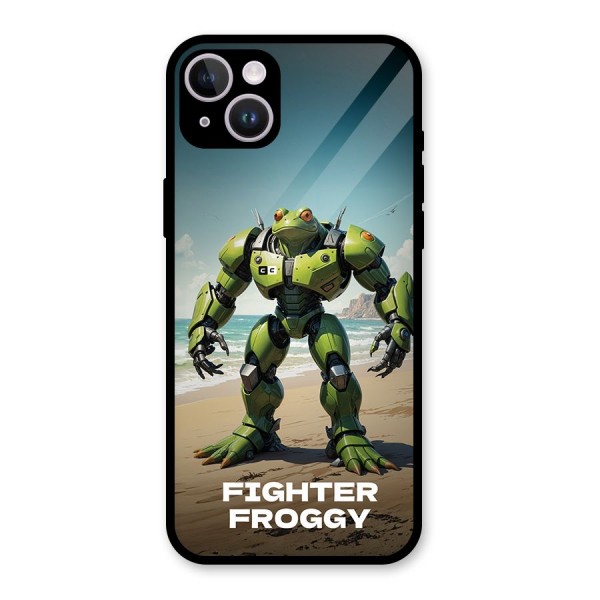 Fighter Froggy Glass Back Case for iPhone 14 Plus