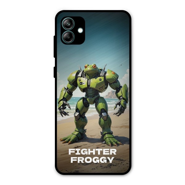 Fighter Froggy Metal Back Case for Galaxy A04