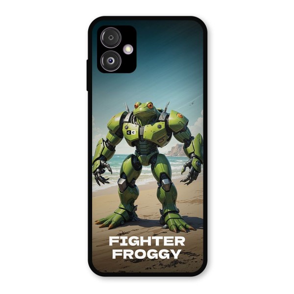 Fighter Froggy Metal Back Case for Galaxy F14