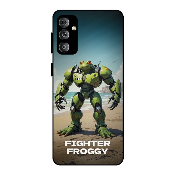 Fighter Froggy Metal Back Case for Galaxy F23