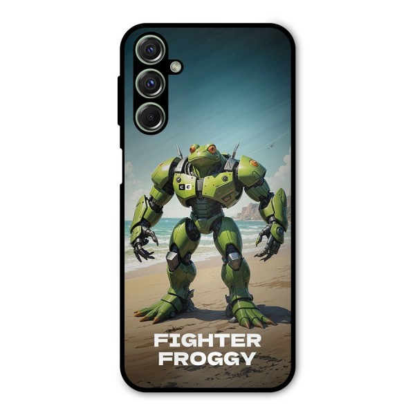 Fighter Froggy Metal Back Case for Galaxy F34