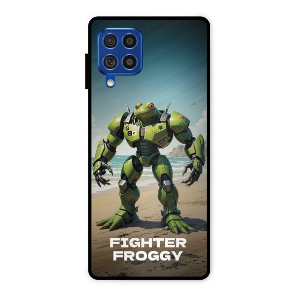 Fighter Froggy Metal Back Case for Galaxy F62