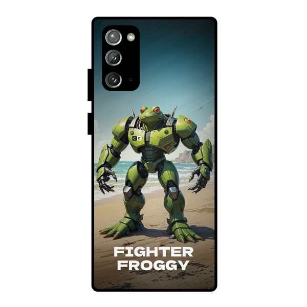 Fighter Froggy Metal Back Case for Galaxy Note 20