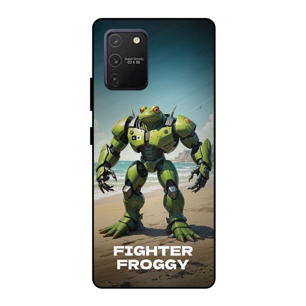 Fighter Froggy Metal Back Case for Galaxy S10 Lite