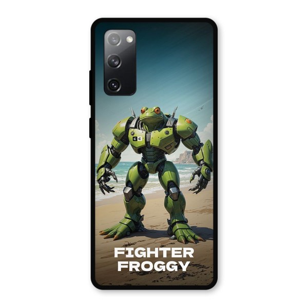 Fighter Froggy Metal Back Case for Galaxy S20 FE