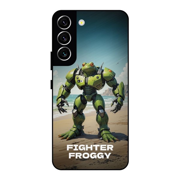 Fighter Froggy Metal Back Case for Galaxy S22 5G