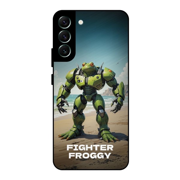 Fighter Froggy Metal Back Case for Galaxy S22 Plus 5G