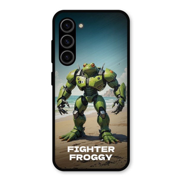 Fighter Froggy Metal Back Case for Galaxy S23