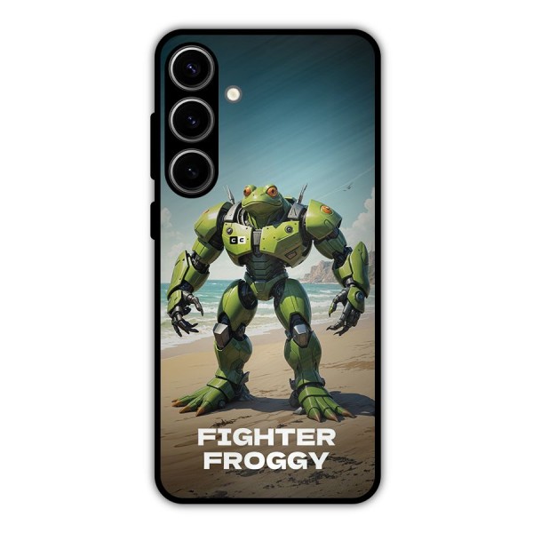 Fighter Froggy Metal Back Case for Galaxy S24 Plus