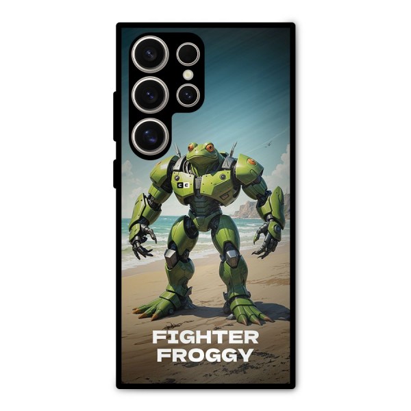 Fighter Froggy Metal Back Case for Galaxy S24 Ultra