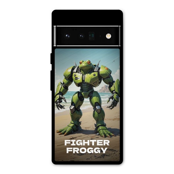 Fighter Froggy Metal Back Case for Google Pixel 6 Pro