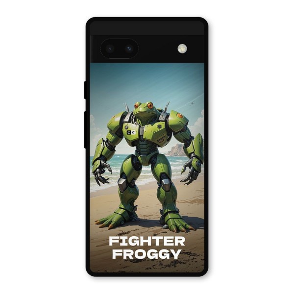 Fighter Froggy Metal Back Case for Google Pixel 6a